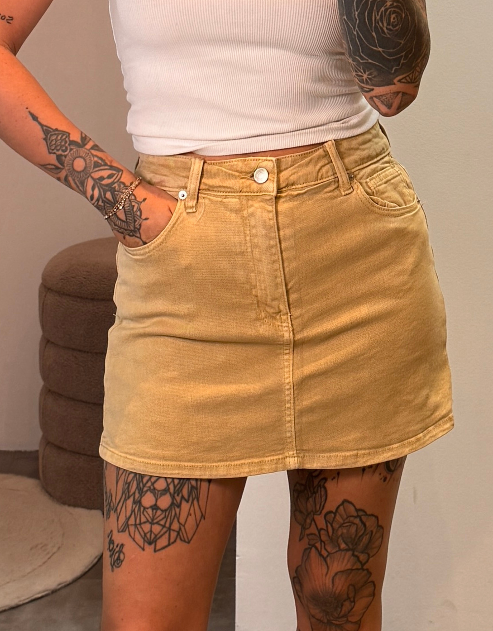 hosenrock soft denim | sand