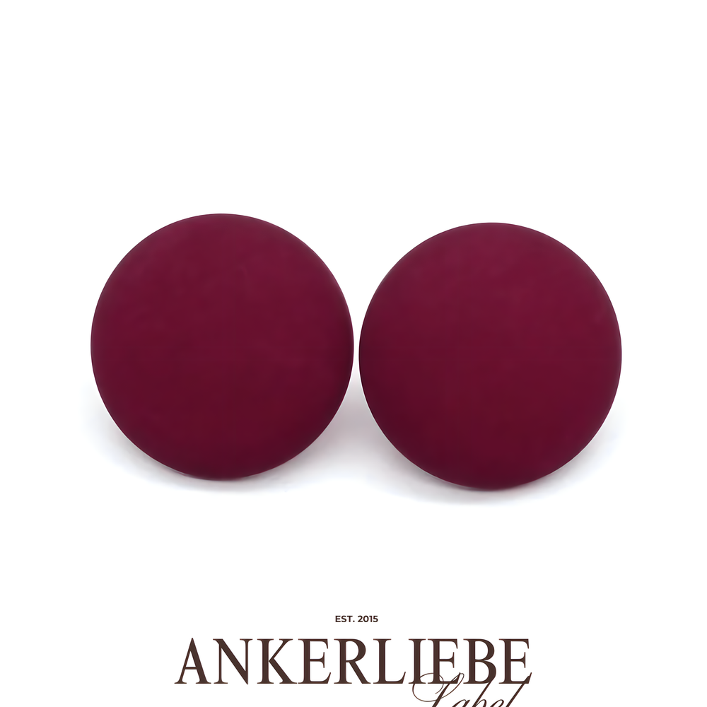 stecker/clips rubin matt kuppelig