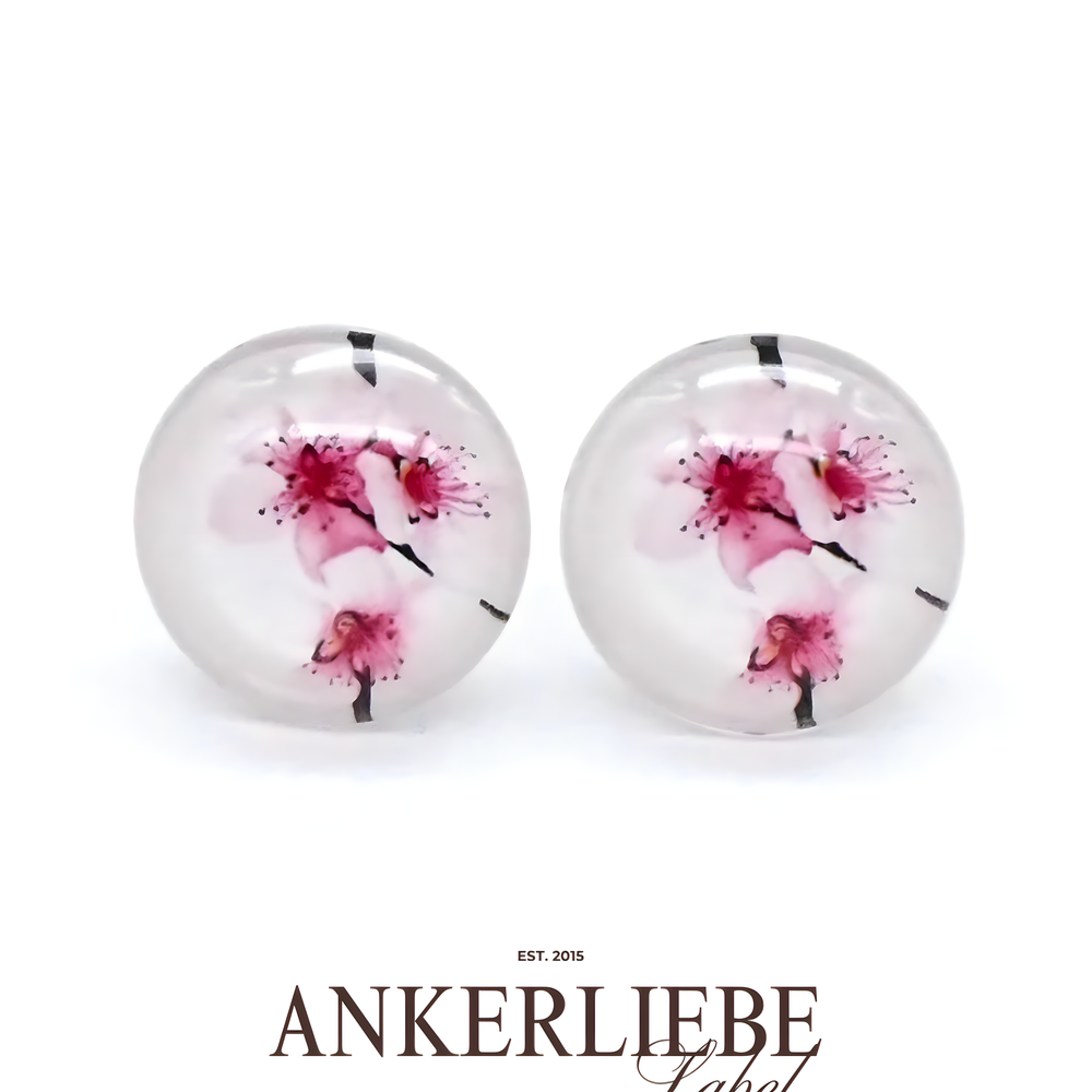 stecker/clips cherry flowers