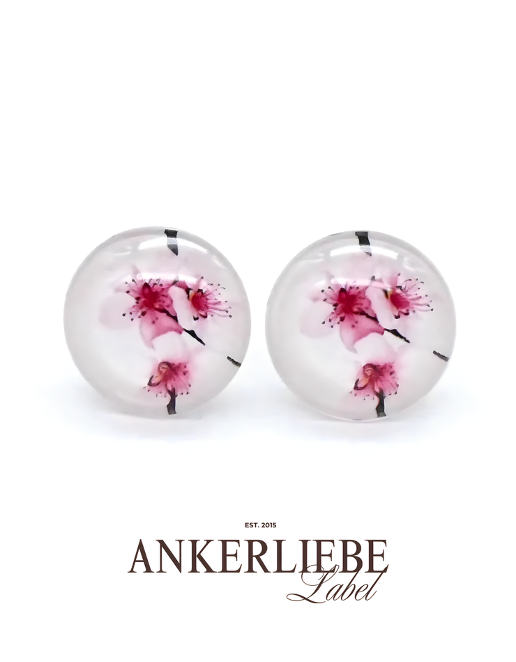 stecker/clips cherry flowers