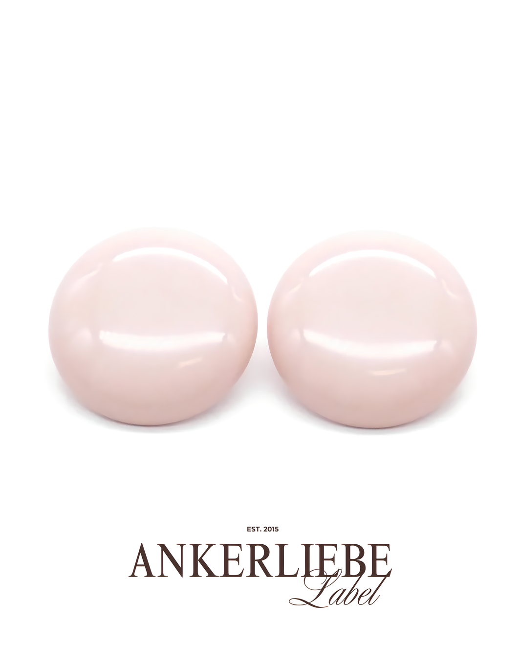 stecker/clips vintage rosa kuppelig