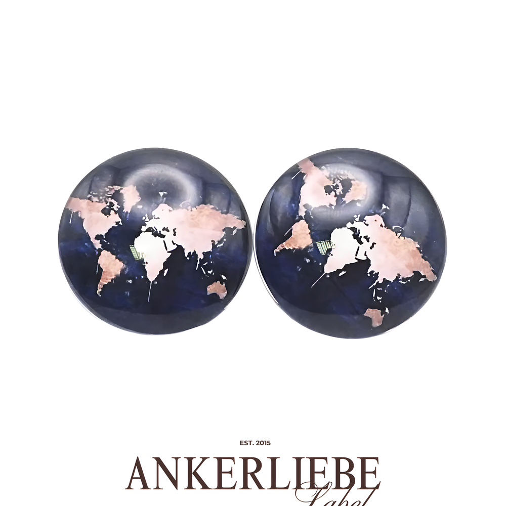 stecker/clips worldmap rose