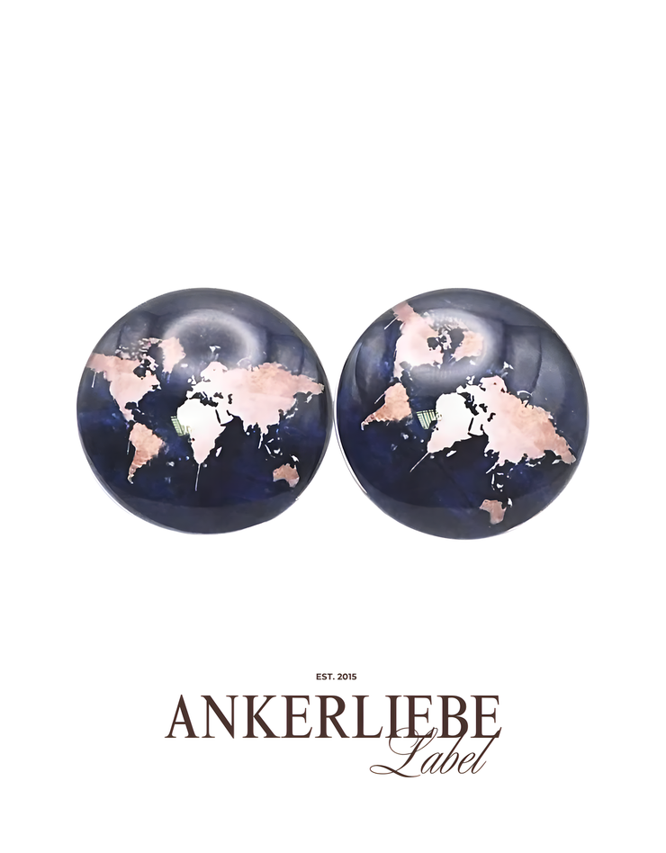 stecker/clips worldmap rose