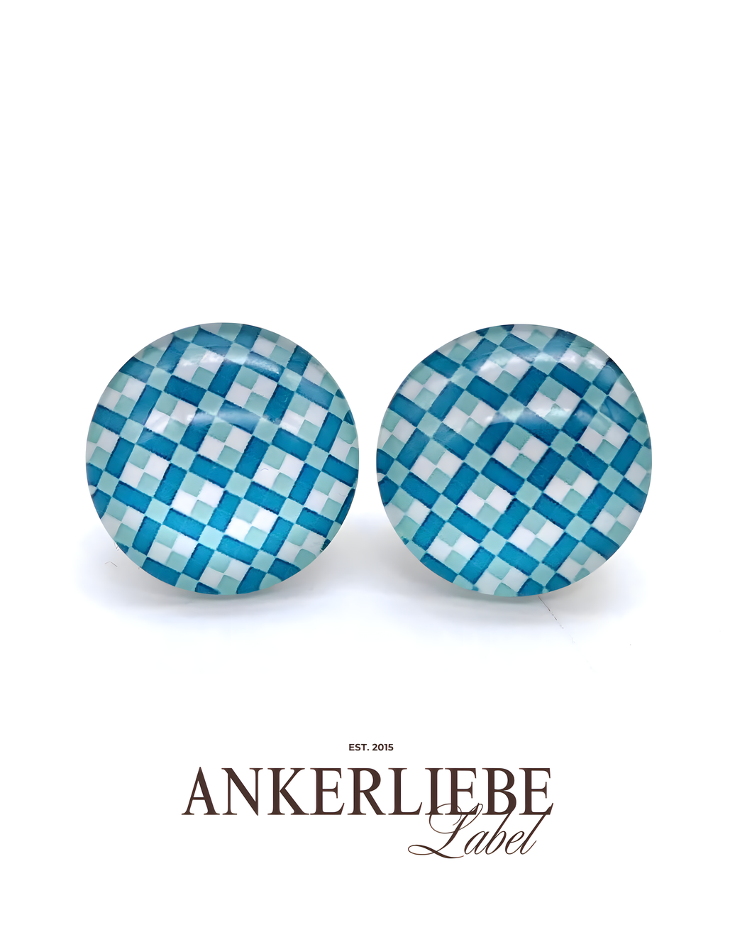 stecker blue checkered