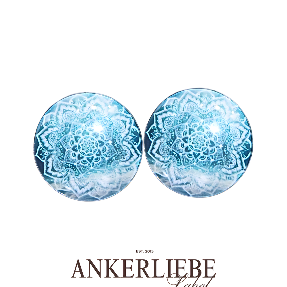 stecker blue mandala