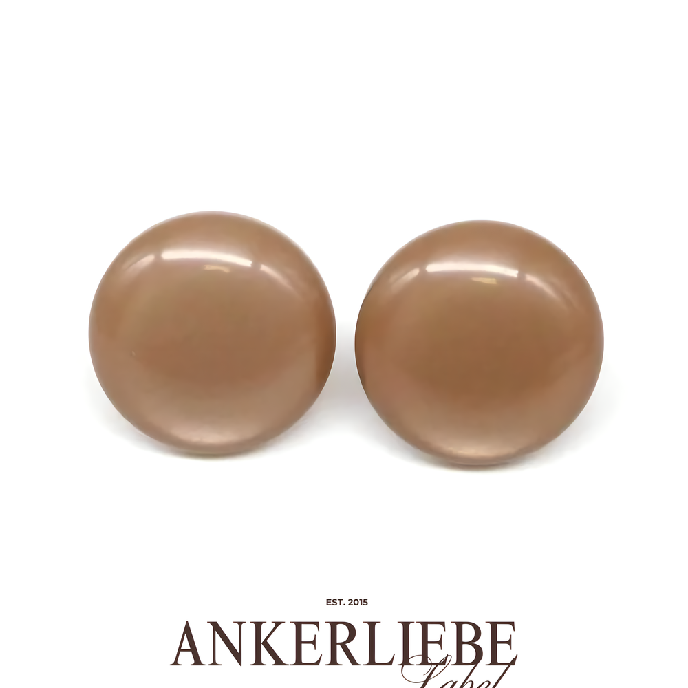 stecker brown pearly glam kuppelig