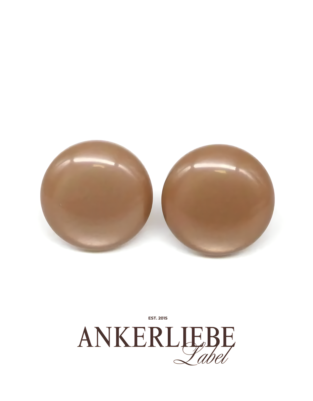 image stecker brown pearly glam kuppelig