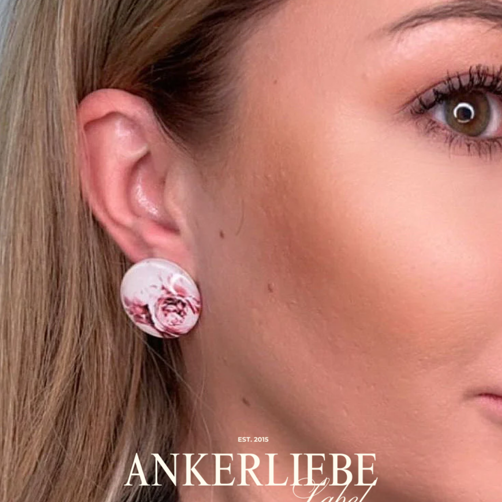 stecker/clips peony pink