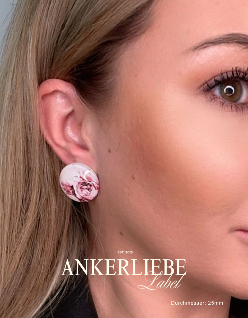 stecker/clips peony pink