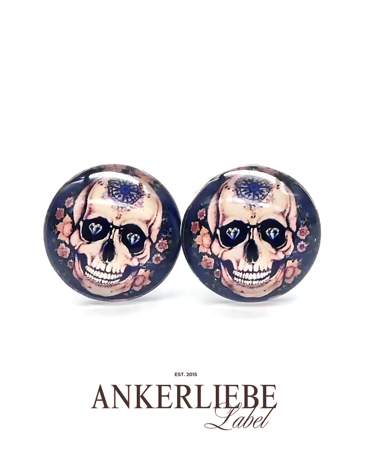 stecker diamond skull