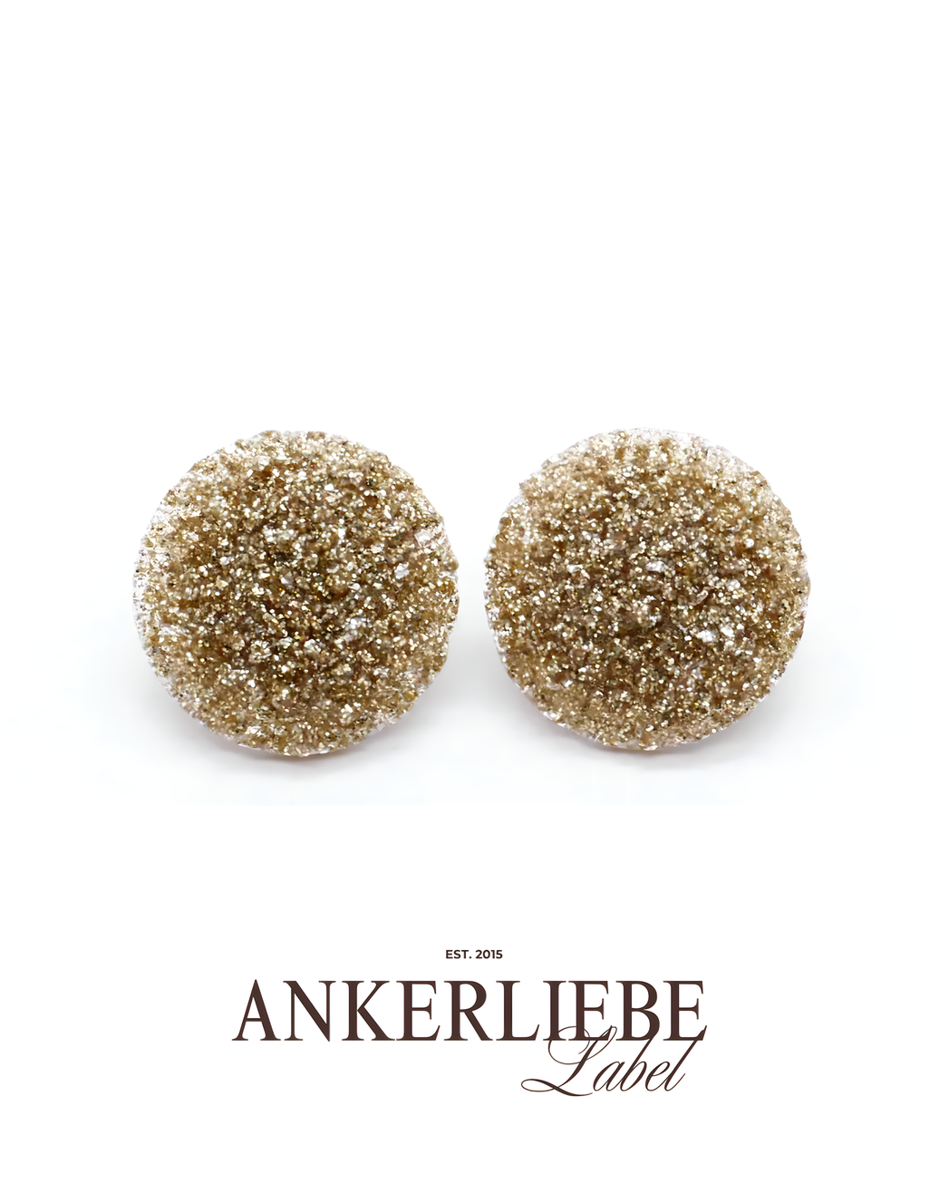 stecker druzy bronzite crystal