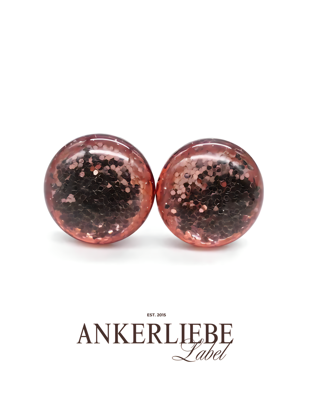 stecker glitter party rose