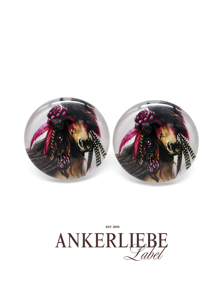 stecker horse feather