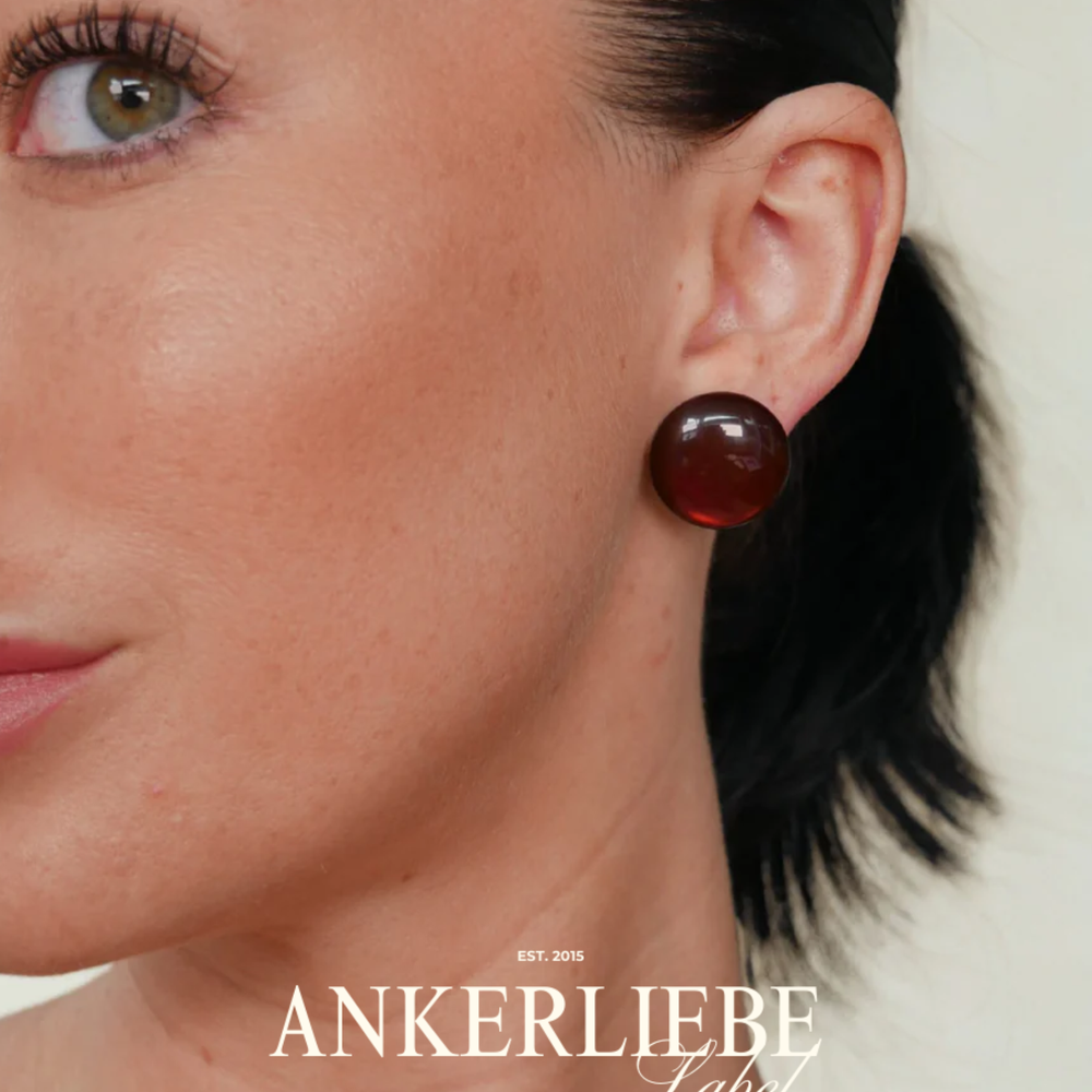 stecker shiny brown kuppelig