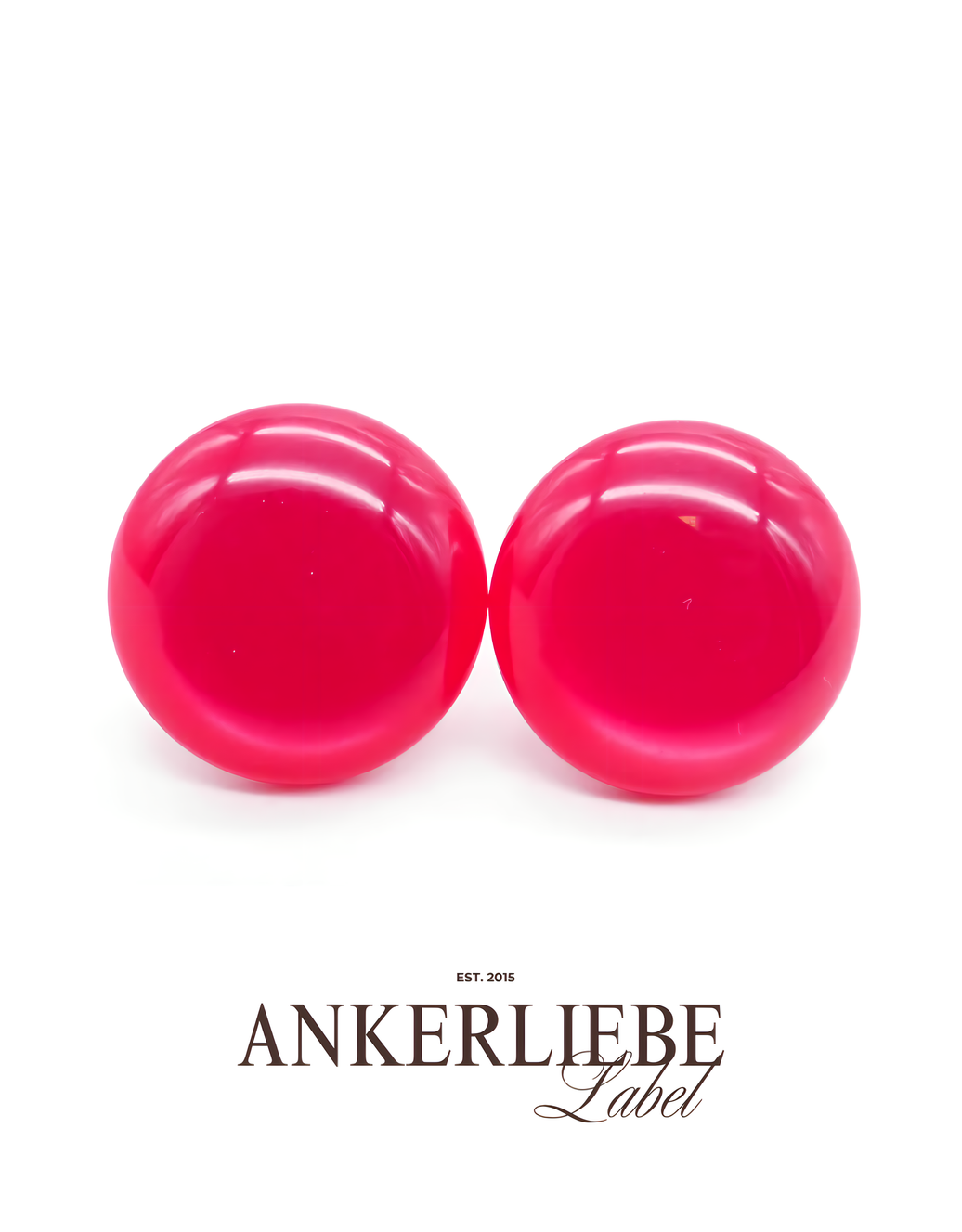 stecker shiny hot pink