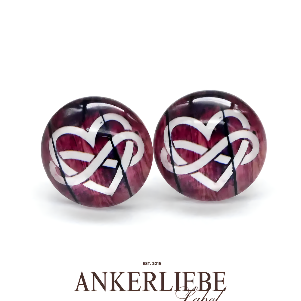 stecker wooden heart