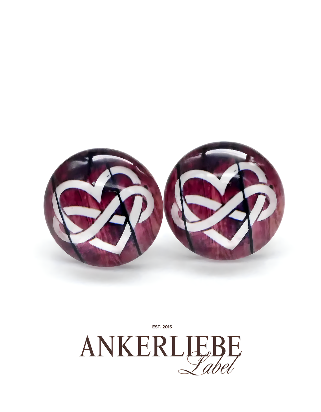 stecker wooden heart