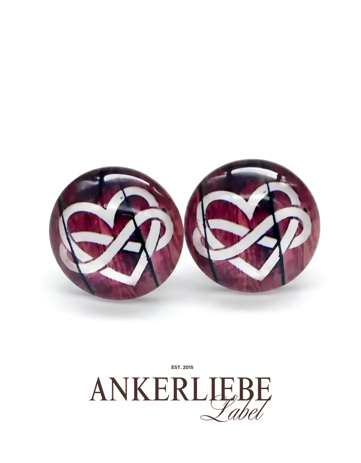 stecker wooden heart