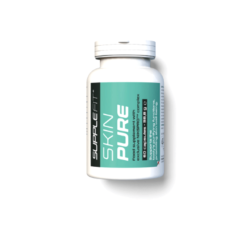 Supplefit Skin Pure Kapseln – Detox Supplement für reine Haut