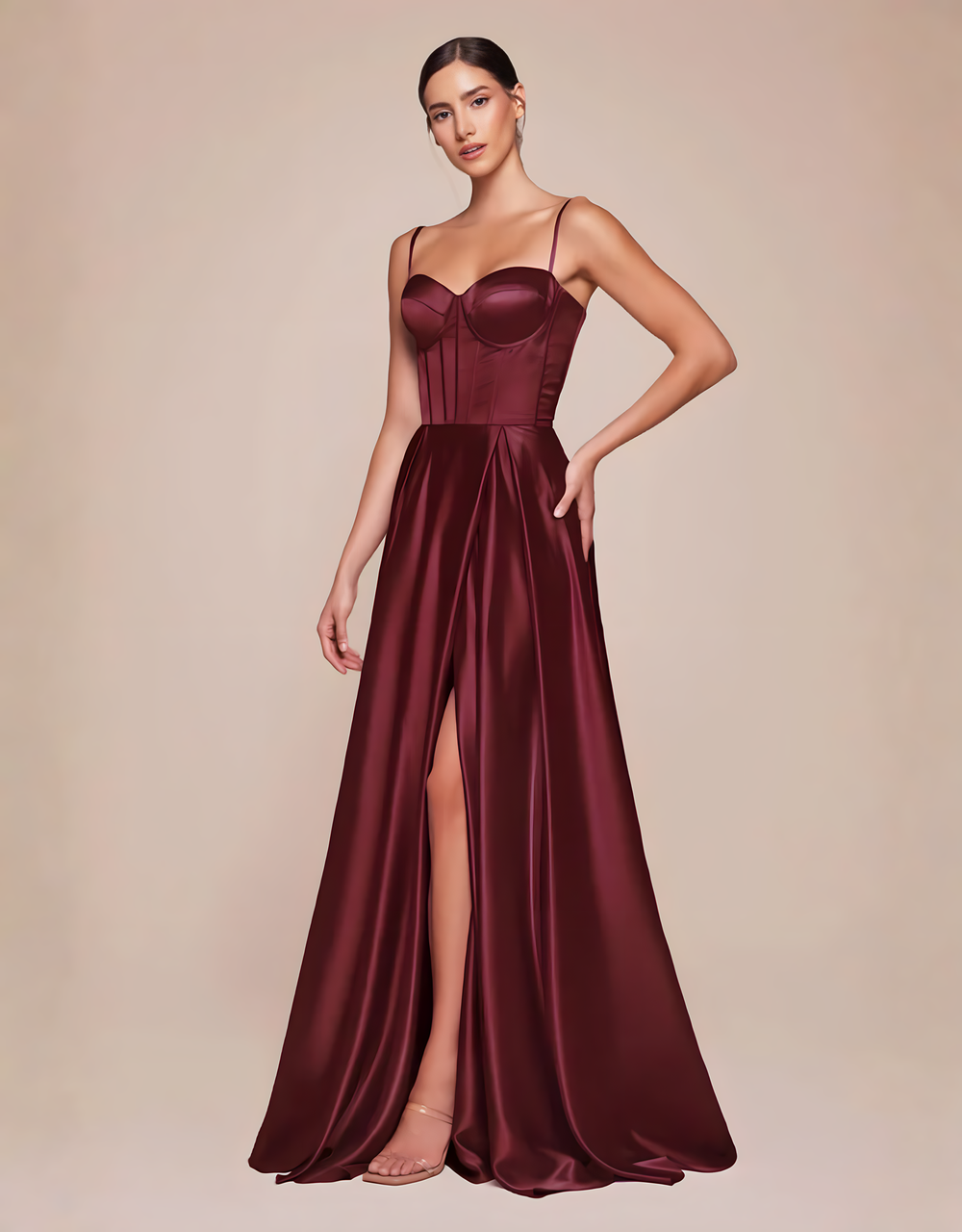 thalia | burgundy