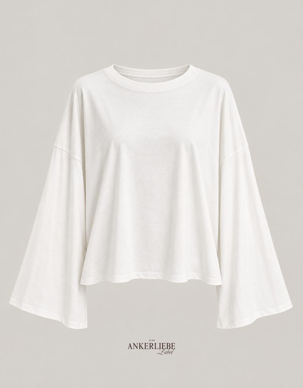 the effortless one | oversized longsleeve | ecru