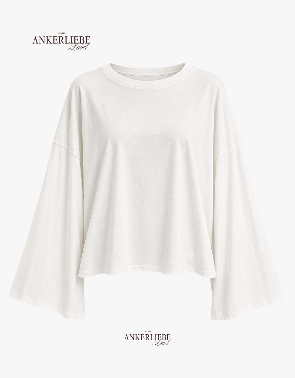 the effortless one | oversized longsleeve | ecru