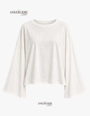 the effortless one | oversized longsleeve | ecru