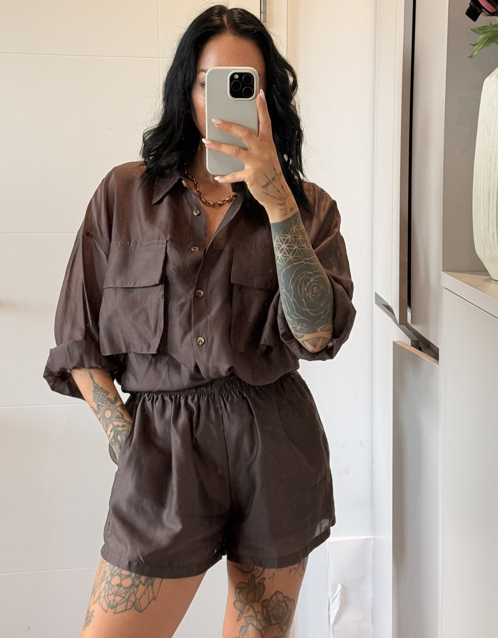 fließende lyocell-hemdbluse | mehrere farben