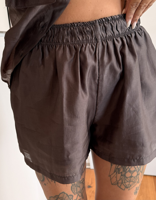 seidenweiche lycell-shorts mit elastischem bund | mehrere farben