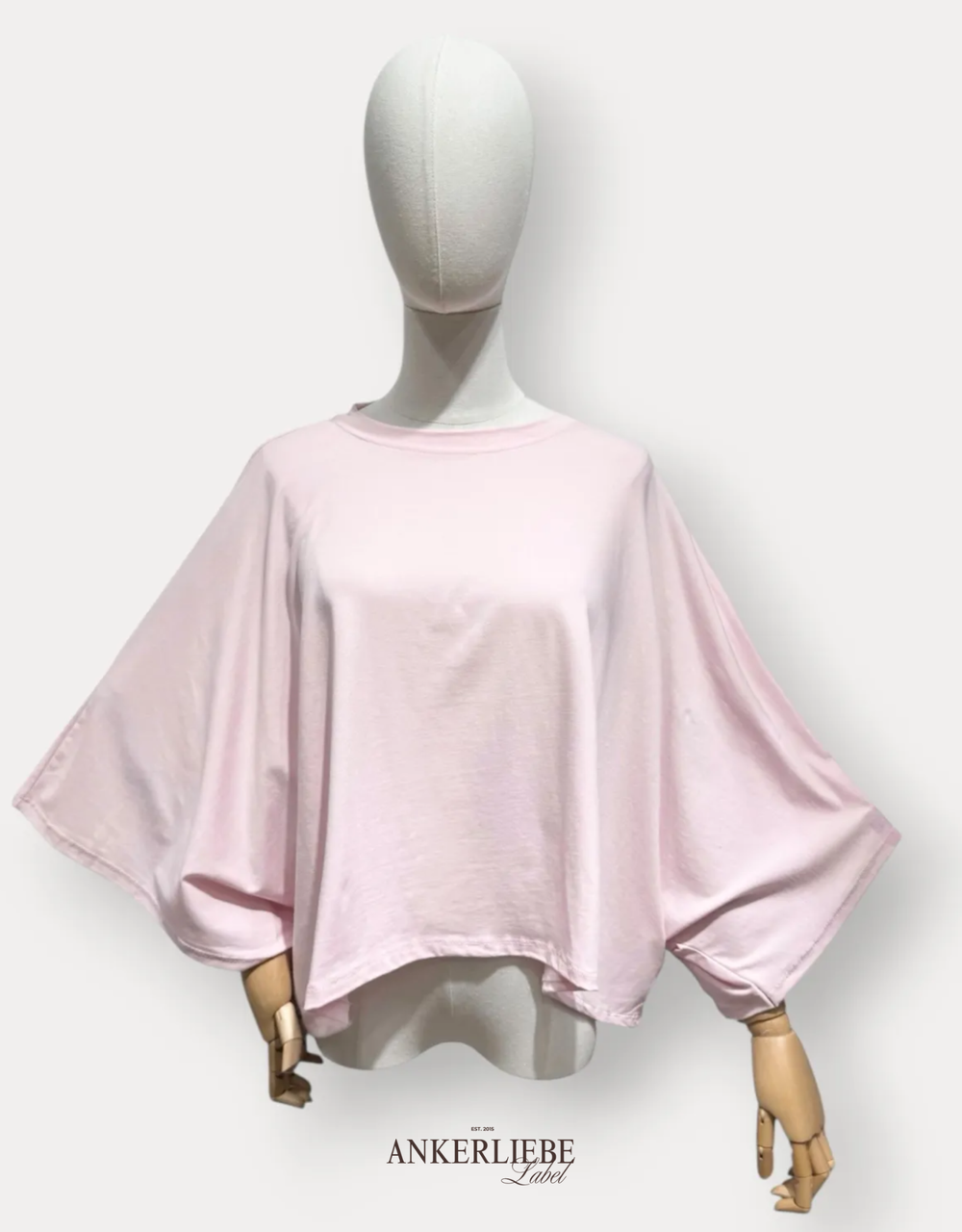 superlight perfect crop shirt | oversized | rosa