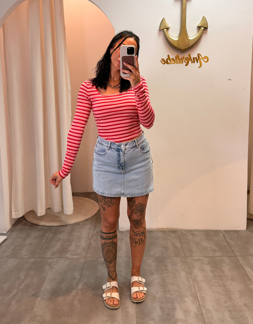 hosenrock soft denim | summer blue skirt