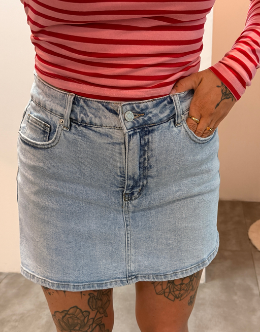 hosenrock soft denim | summer blue skirt