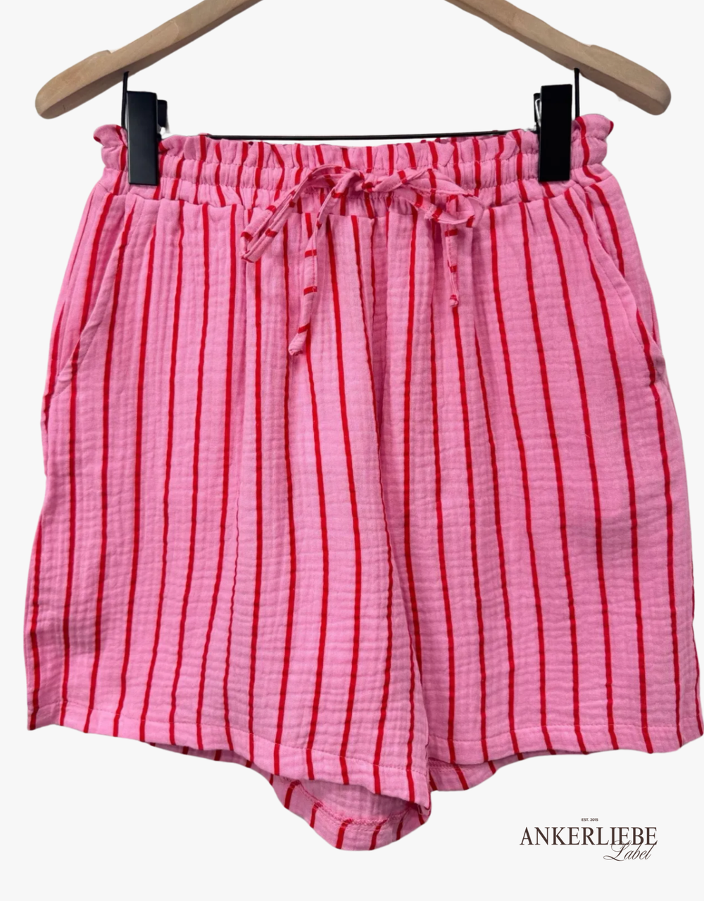 musselin short | rouge