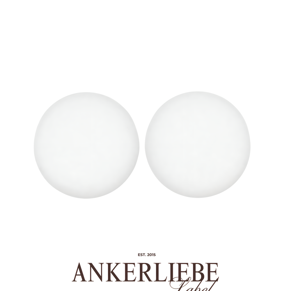 stecker/clips weiß matt kuppelig