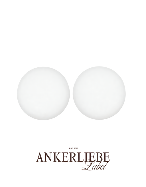 stecker/clips weiß matt kuppelig