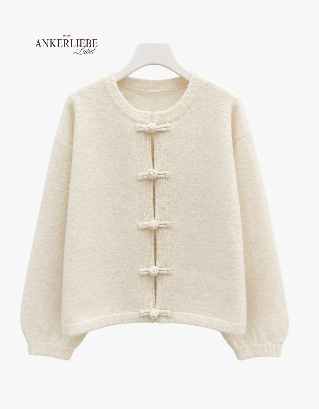 trendy cardigan | creme