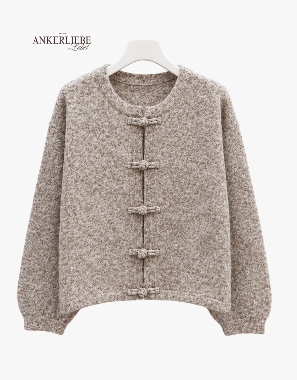 trendy cardigan | taupe