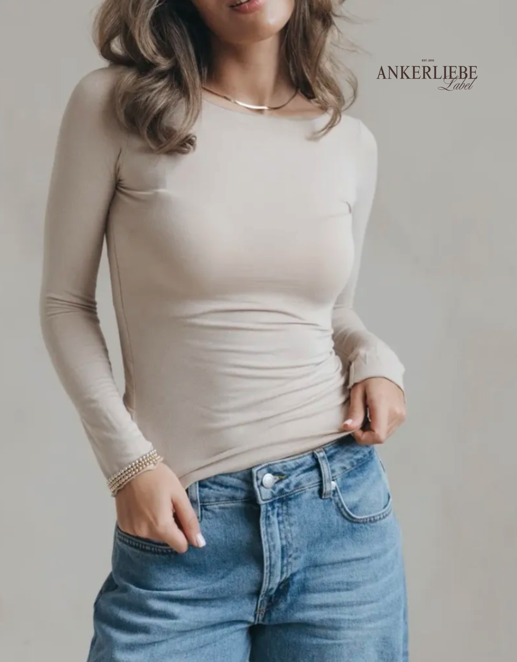 image supersoft langarm shirt  | sand