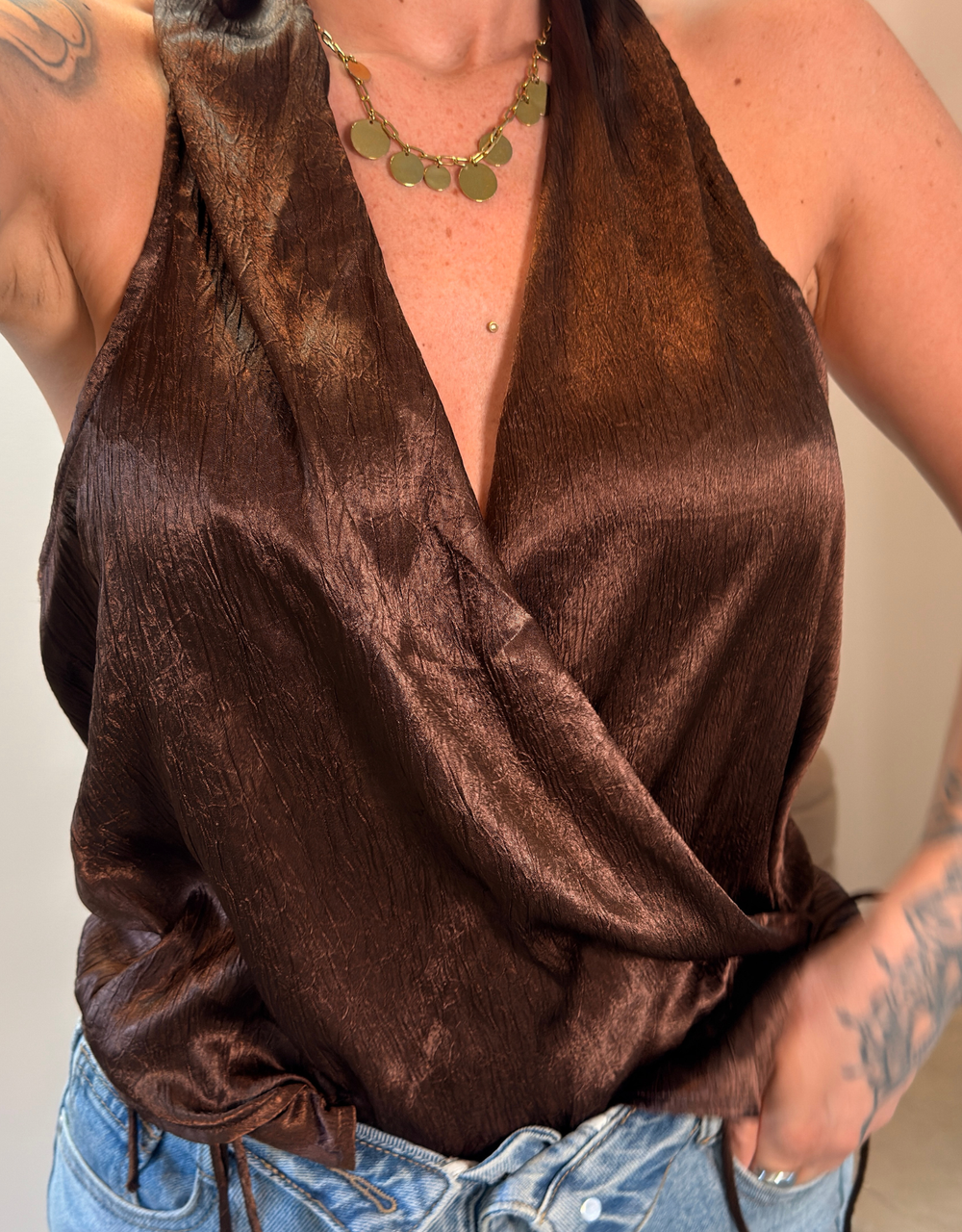 satintop wickel | choco