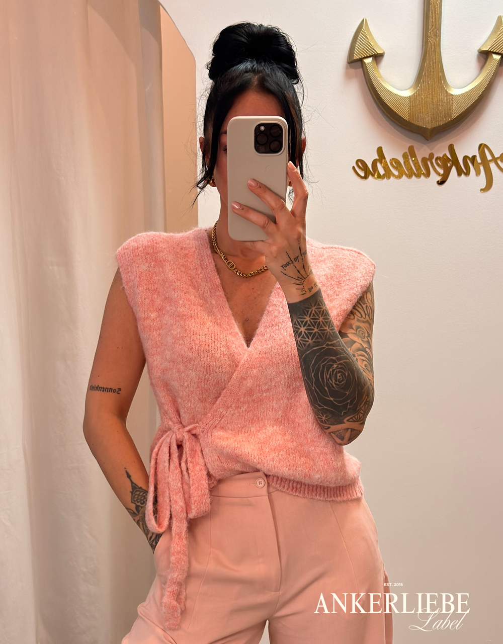 wickelweste | rosa